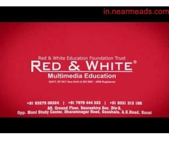 Digital Marketing Course in Surat Red & White Multimedia Digital Marketing Course Surat