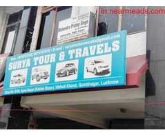 Tours and Travels in Lucknow Surya Tours and Travels – Rental Taxi Services in Lucknow