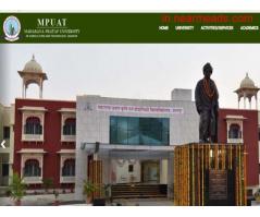 Engineering Colleges in Udaipur Maharana Pratap University of Agriculture and Technology Udaipur