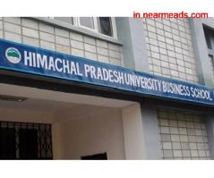 MBA Colleges in Shimla HP University Business School – Top MBA Colleges Shimla