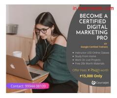 Digital Marketing Course in Bangalore Enroll Now to Digital Marketing Training in Bangalore