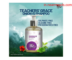 Delhi Teachers grace onion+5 shampo