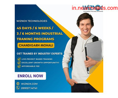 Engineering Colleges in Chandigarh 6 months Industrial Training in Mohali Chandigarh | Wiznox