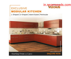 Modular Kitchen Design Service in Bhubaneswar – Vizous Interio - Image 2